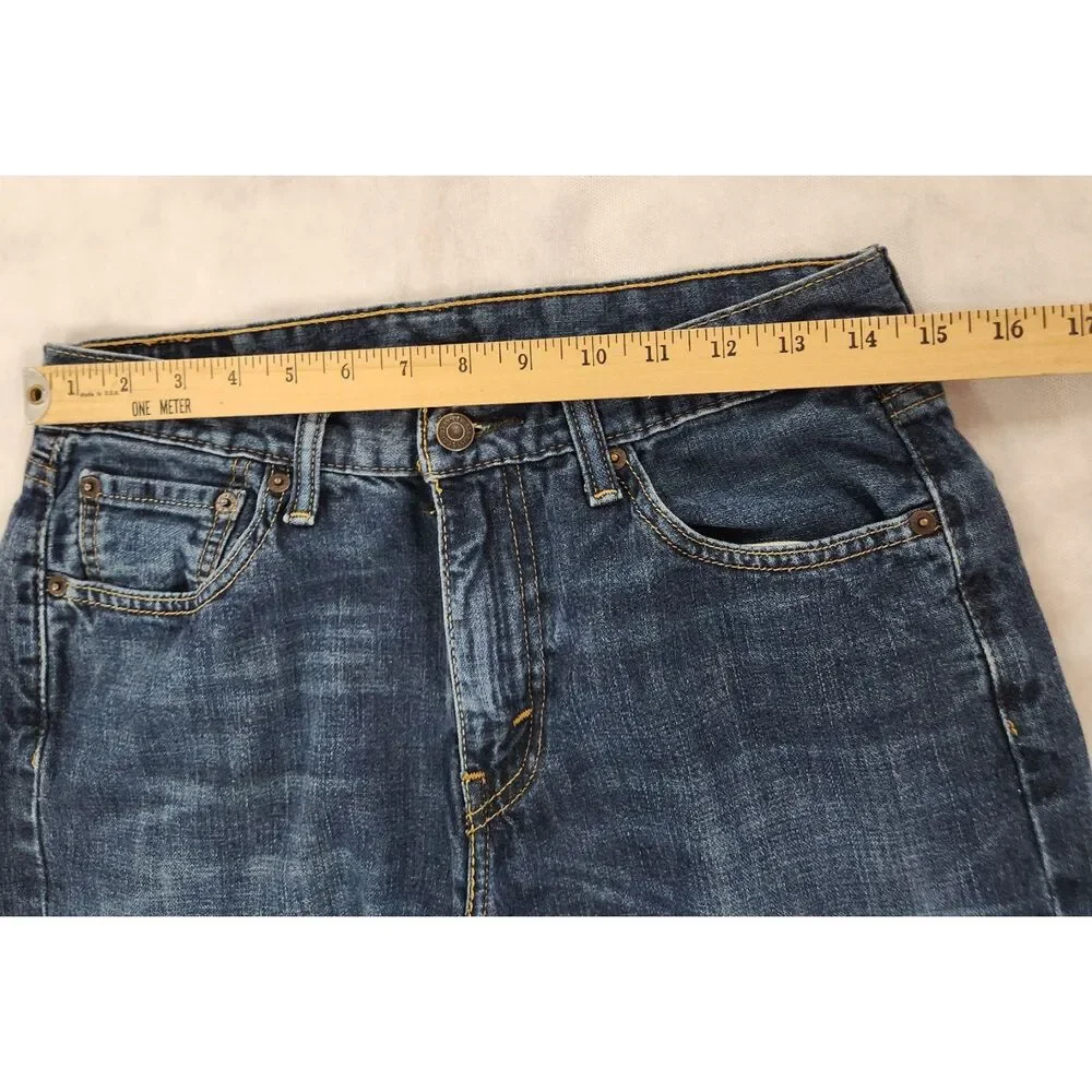 Levis 514 Mens Jeans 30x28 (marked 30x30) Medium Wash Straight Leg Classic Denim
